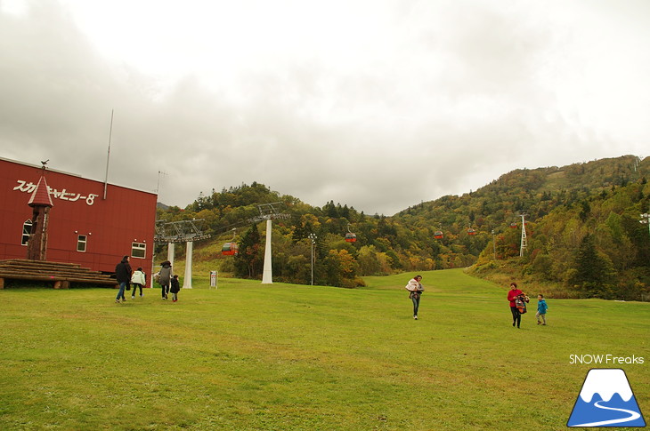 札幌国際スキー場『紅葉ゴンドラ』で紅葉の絨毯の上を♪